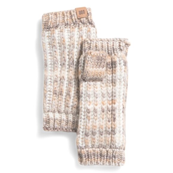 UGG Nimbus Chunky Space Dye Fingerless Gloves - Picture 1 of 1